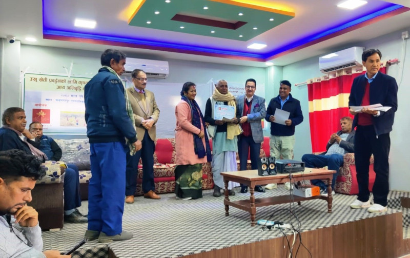 दि नेपाल डिस्टिलरिजद्वारा उखु खेती र कृषिको बृहत्तर विकासका लागि विशेष पहलको थालनी